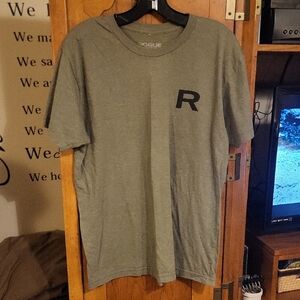 Rogue Men's Heather Olive Short Sleeve Tee Large